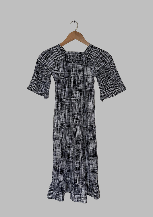Robe à motifs fluide - Taille S (N14)