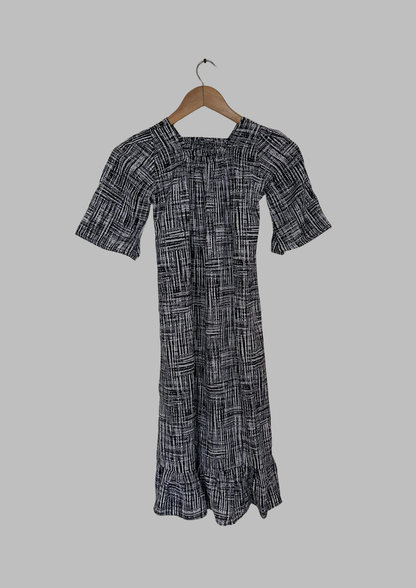 Robe à motifs fluide - Taille S (N14)