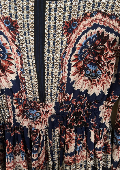 Robe florale - Boohoo - Taille L/XL (N23)