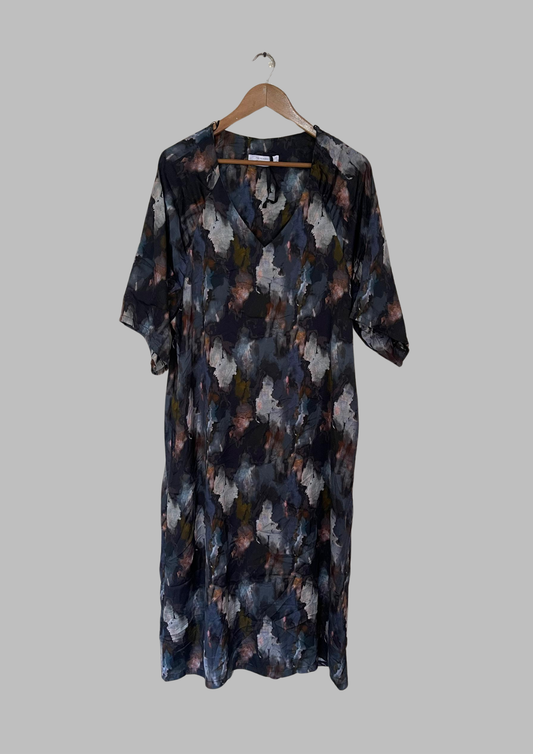 Robe soie glacial - Atmosphère - Taille M/L (N24)