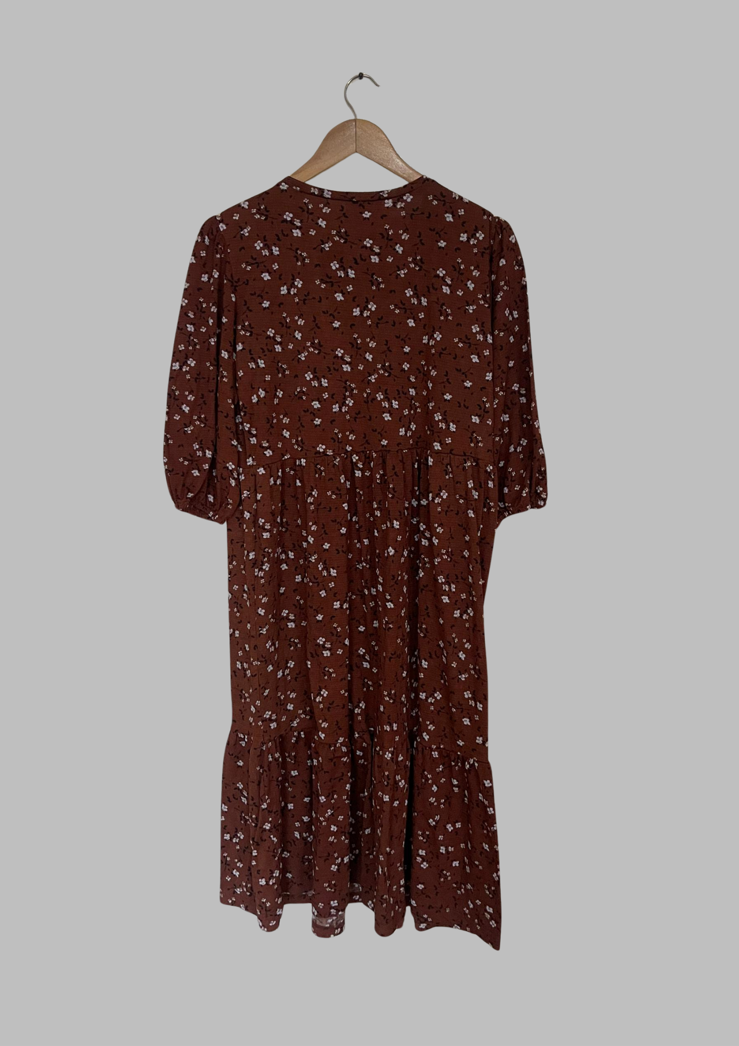 Robe florale - Stradivarius - Taille L (N26)