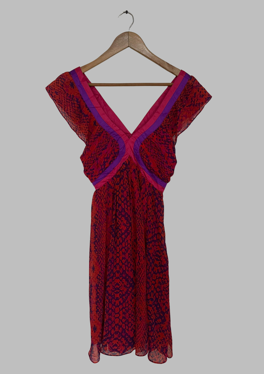 Robe décolletée - Next - Taille S (N27)