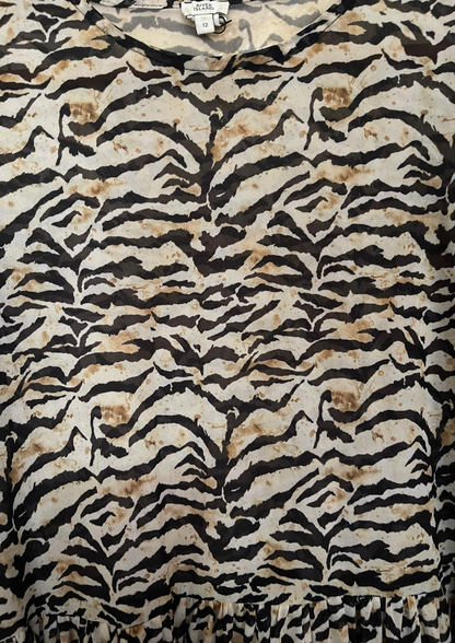 Robe motifs - River Island - Taille L (N28)