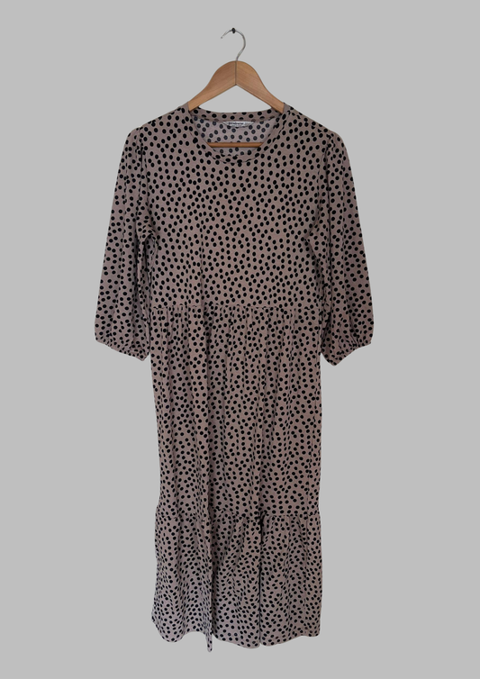 Robe pois - Stradivarius - taille M/L (N35)