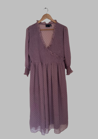 Robe plissée - Asos - Taille L/XL (N37)