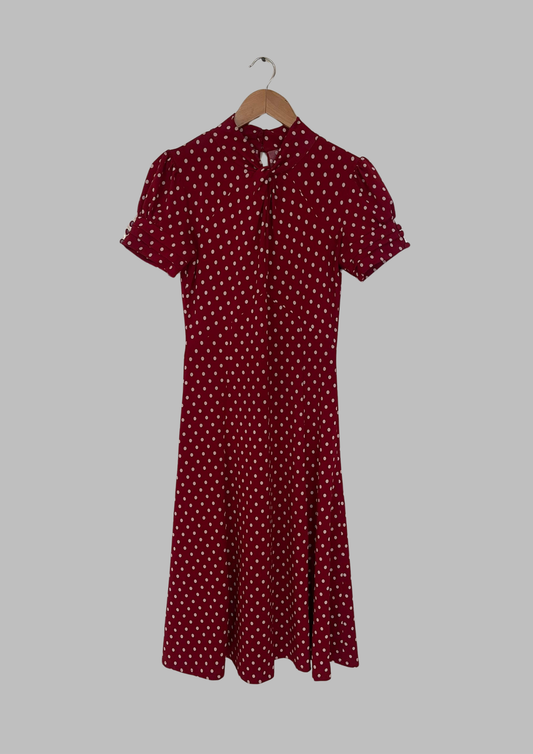 Robe pois - Next - Taille S (N48)