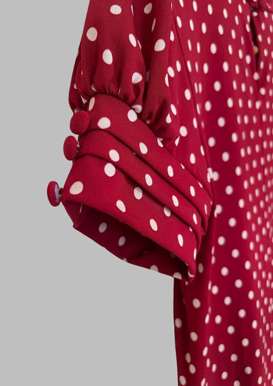 Robe pois - Next - Taille S (N48)