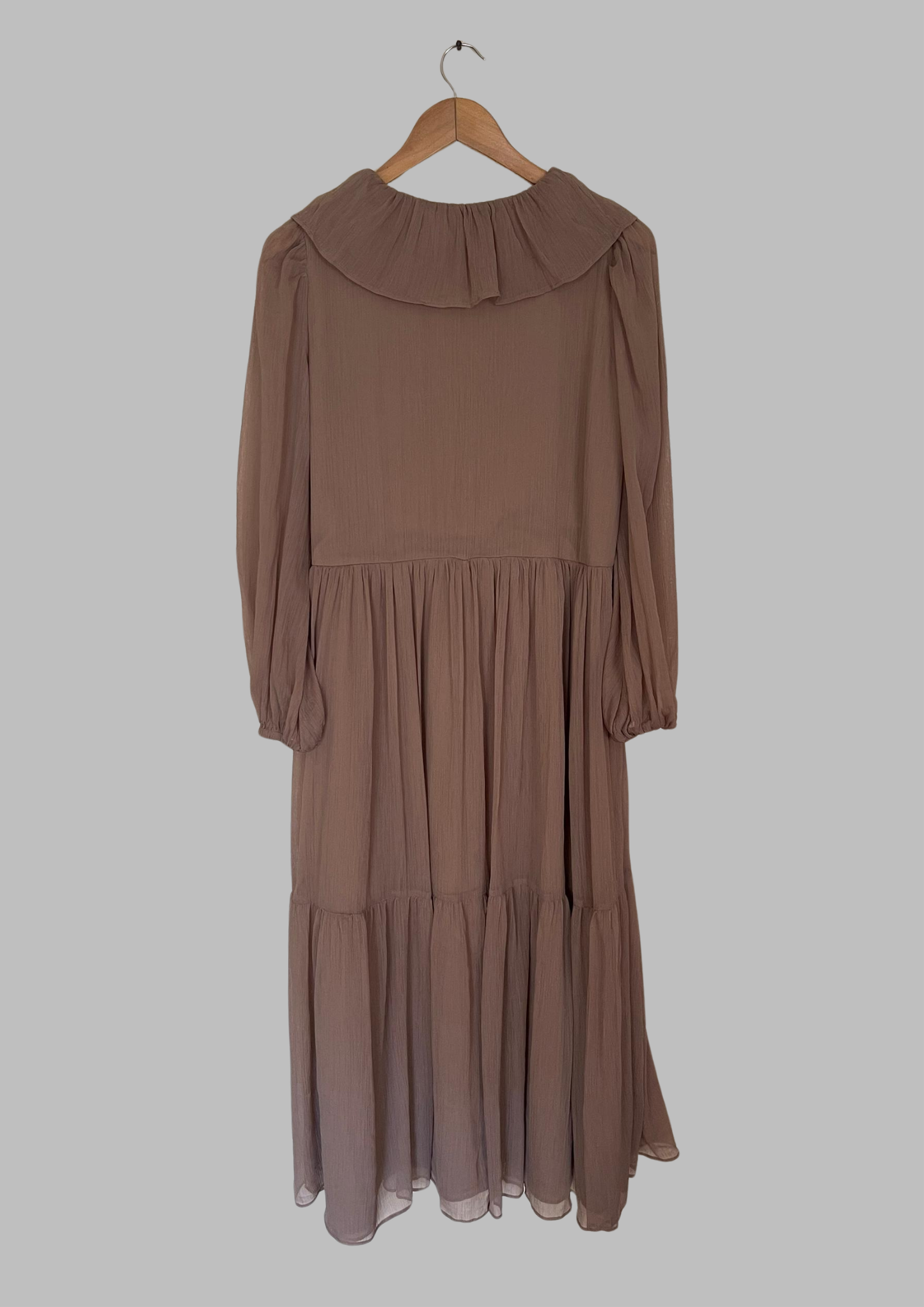 Robe dame plissée - H&M - Taille L/XL (N60)