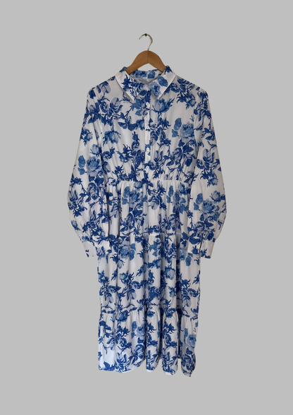 Robe florale - Taille L (N62)