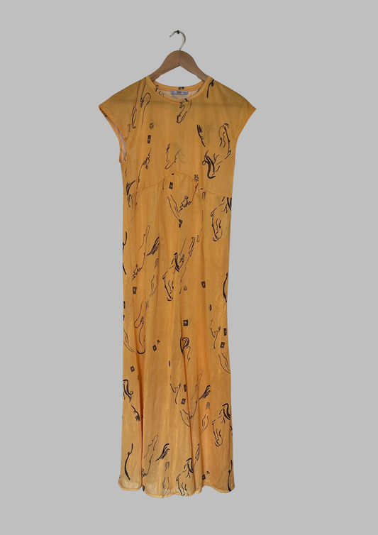 Robe longue - Zara - Taille S (N66)