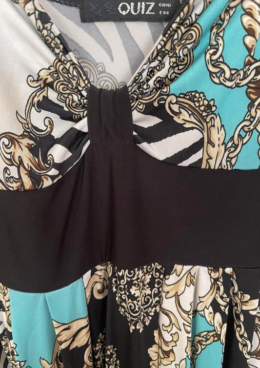 Robe à motifs - Quizz - Taille S/M (N67)