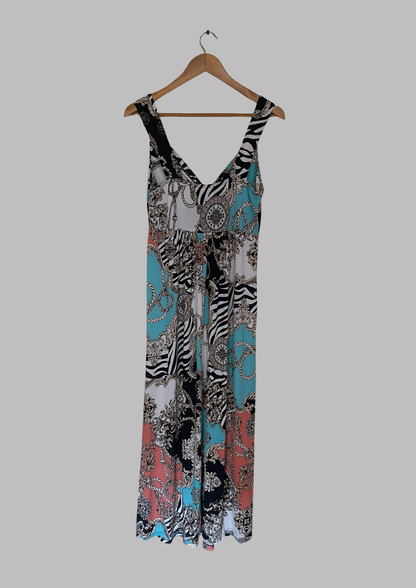 Robe à motifs - Quizz - Taille S/M (N67)