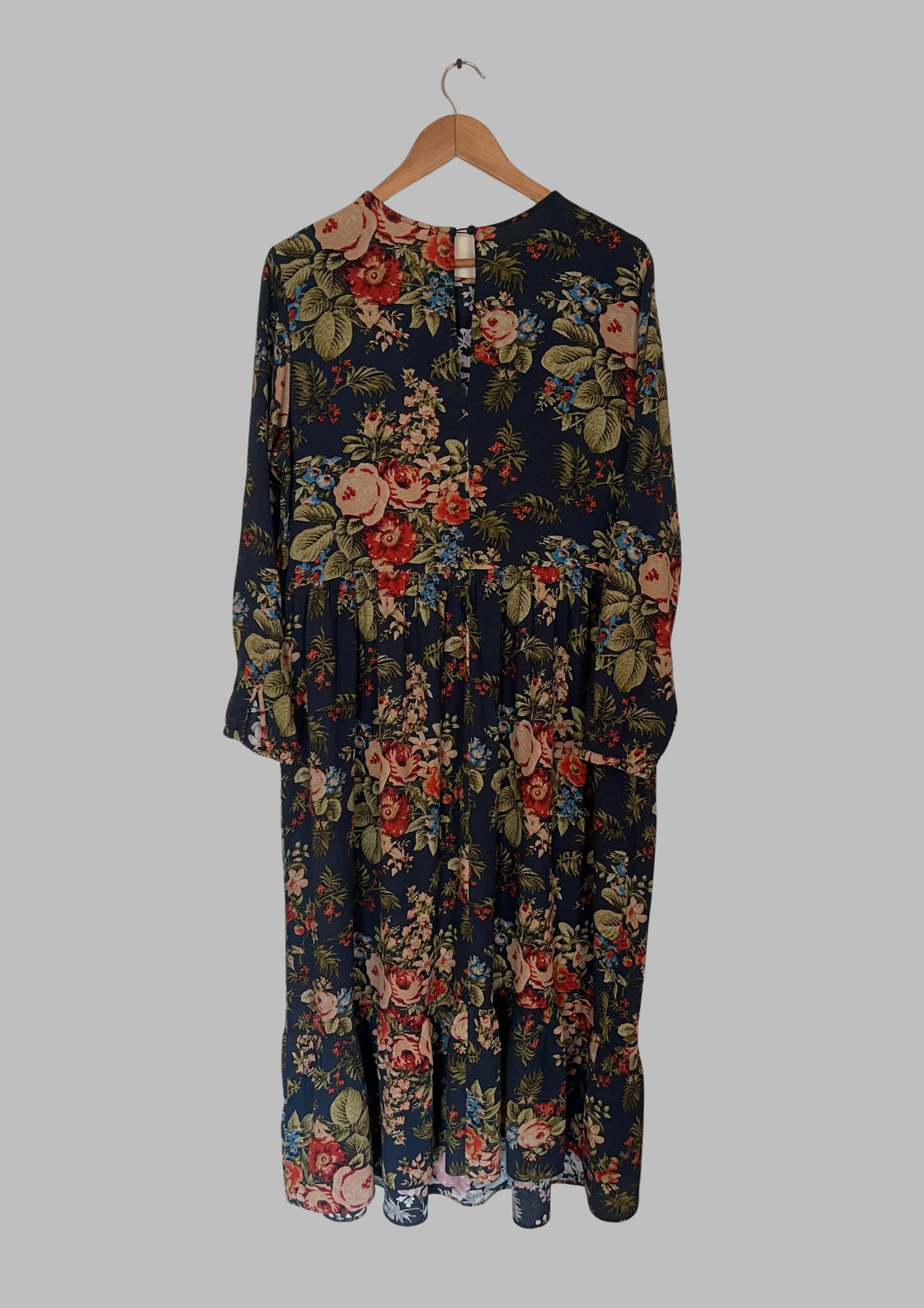 Robe florale - H&M - Taille L (N71)