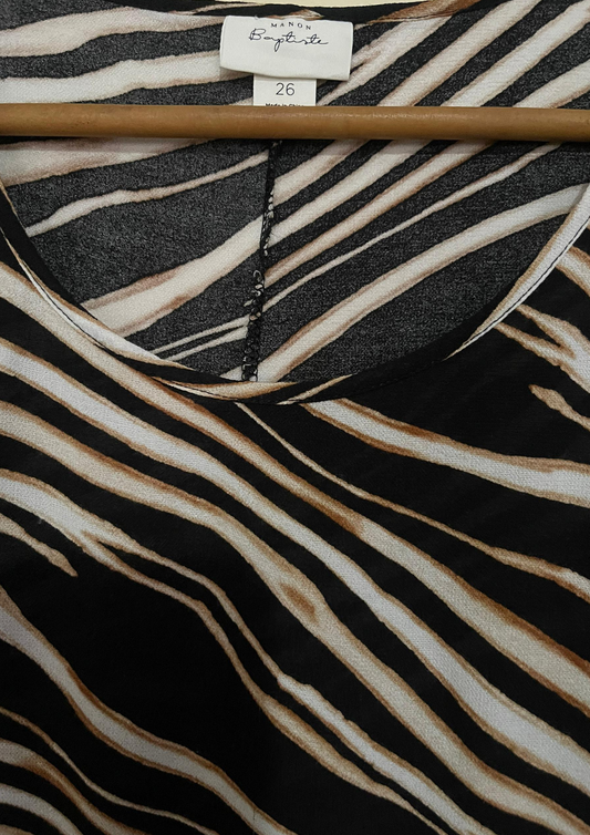 Robe à motifs - Manon - Taille L/XL (N76)