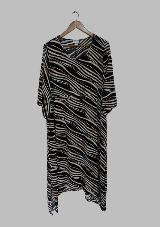 Robe à motifs - Manon - Taille L/XL (N76)
