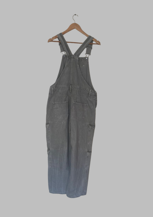 Combinaison verte jean - Primark - Taille L (P108)