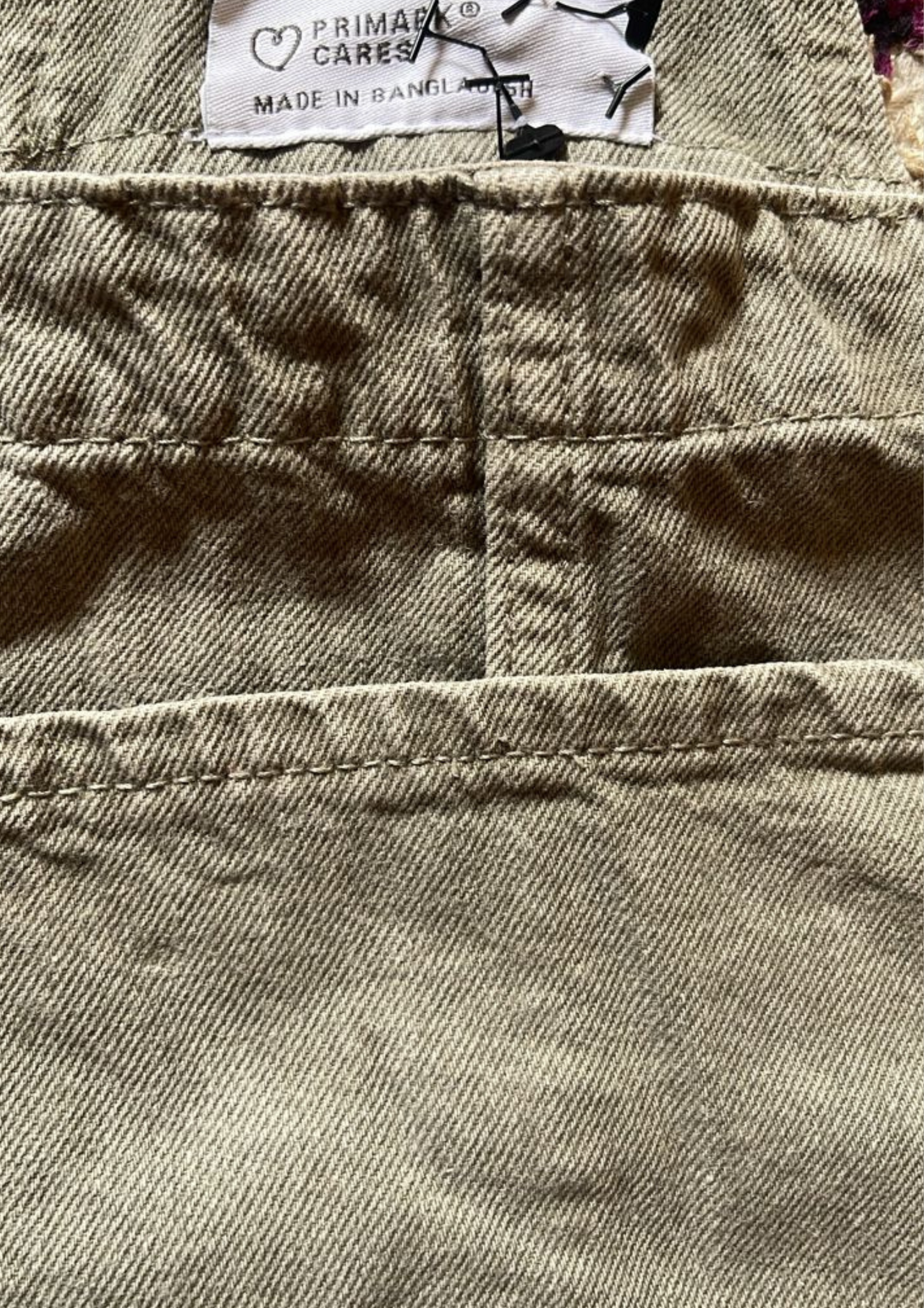 Combinaison verte jean - Primark - Taille L (P108)