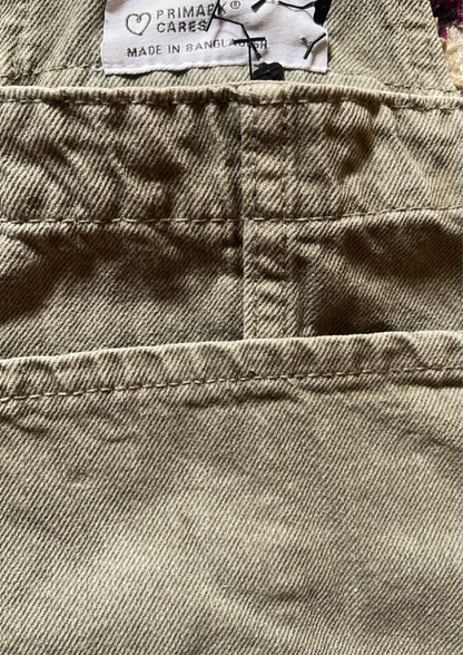 Combinaison verte jean - Primark - Taille L (P108)