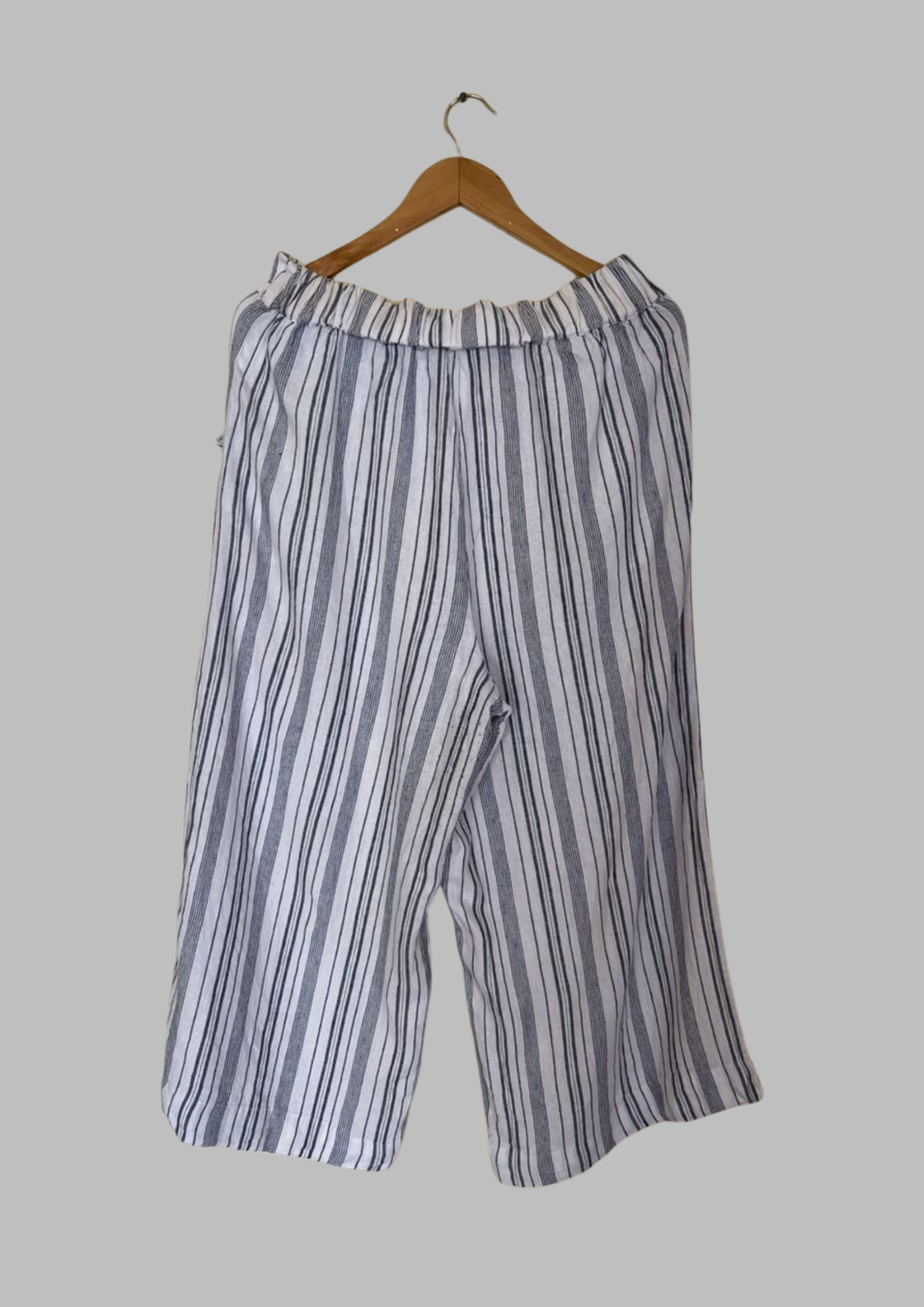 Pantalon à bandes - Ellen Tracy - Taille L (P118)