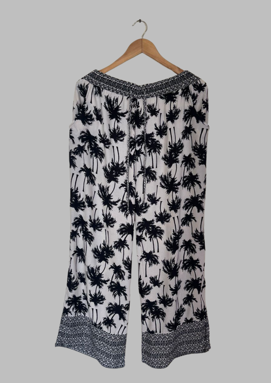 Pantalon à motifs - M&S - Taille L/XL (P119)