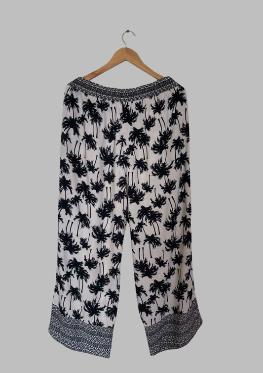 Pantalon à motifs - M&S - Taille L/XL (P119)