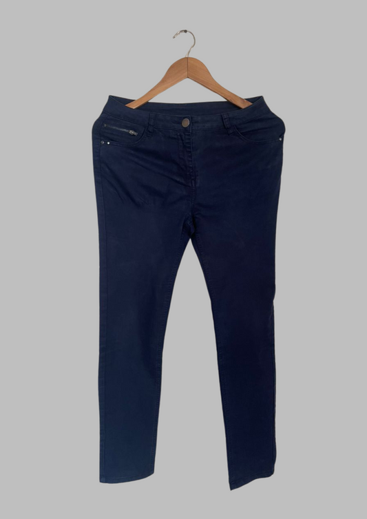 Jean droit bleu - Wallis - Taille S (P126)