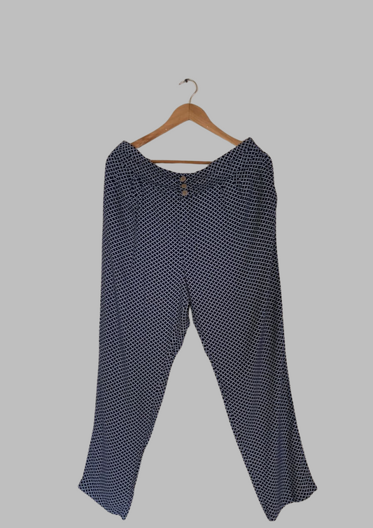 Pantalon à carreaux - M&S - Taille L (P97)