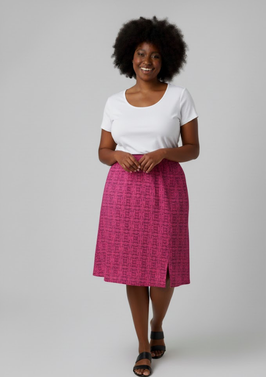 Jupe à motifs - Taille XL (J104)