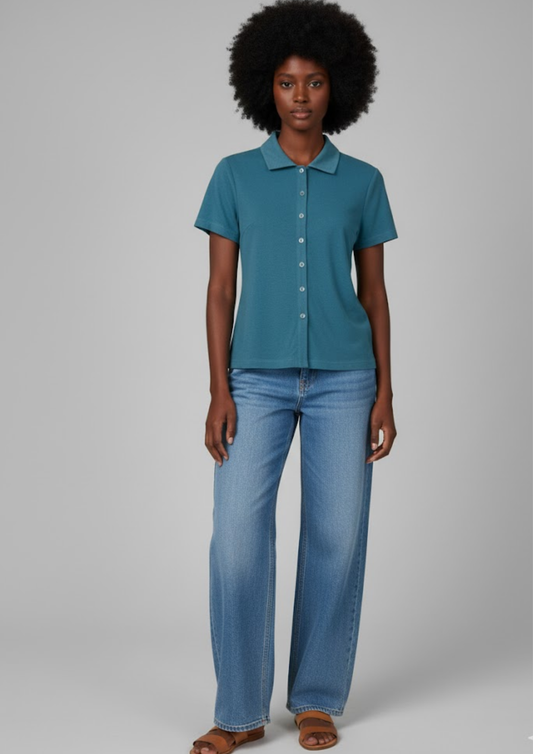 Haut chemise - Taslux - Taille S/M (M122)