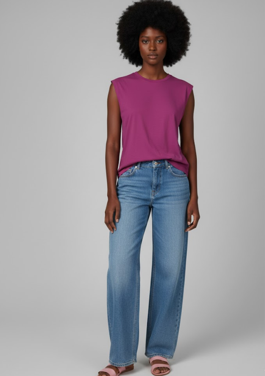 Haut plissé - Taille M (M58)