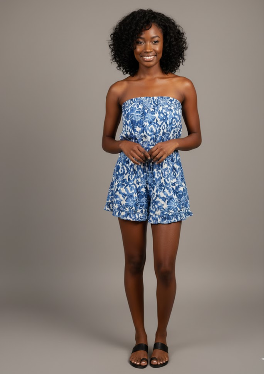 Combishort à motifs - F&F - Taille S (P72)