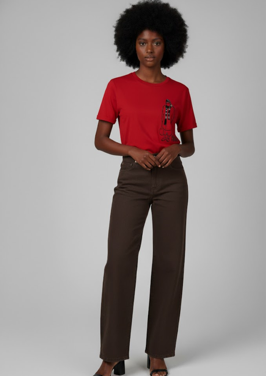 Haut à motifs - ZK - Taille S (M141)