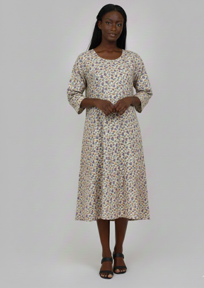 Abaya florale - Taille L - A19