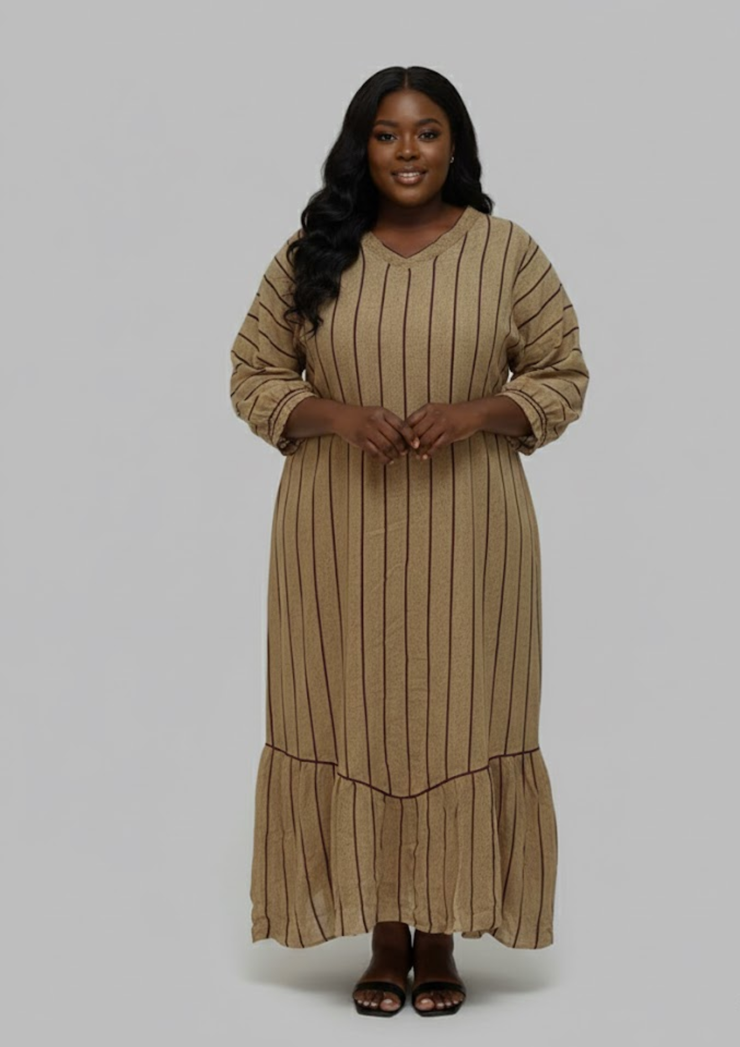 Abaya bandes - Taille L/XL - A20