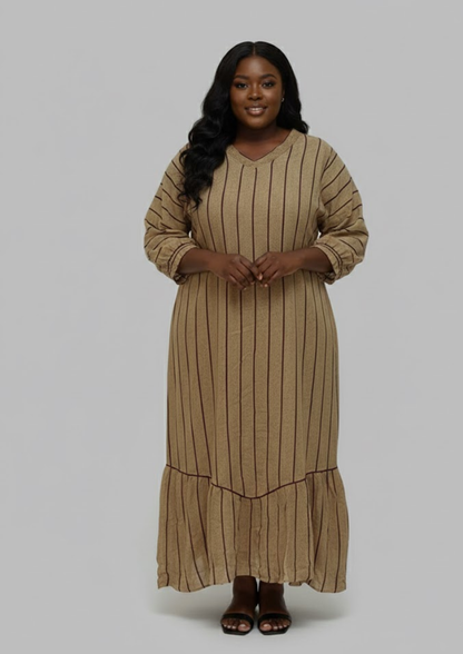 Abaya bandes - Taille L/XL - A20