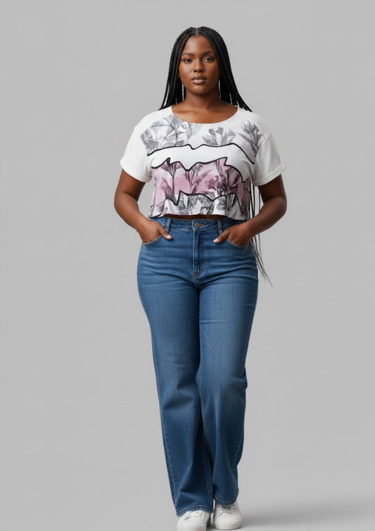 Haut crop - Lily - Taille M/L (M3)