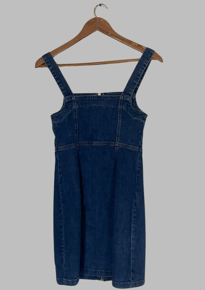 Robe jean avec zip - Denim - Taille S(R122)