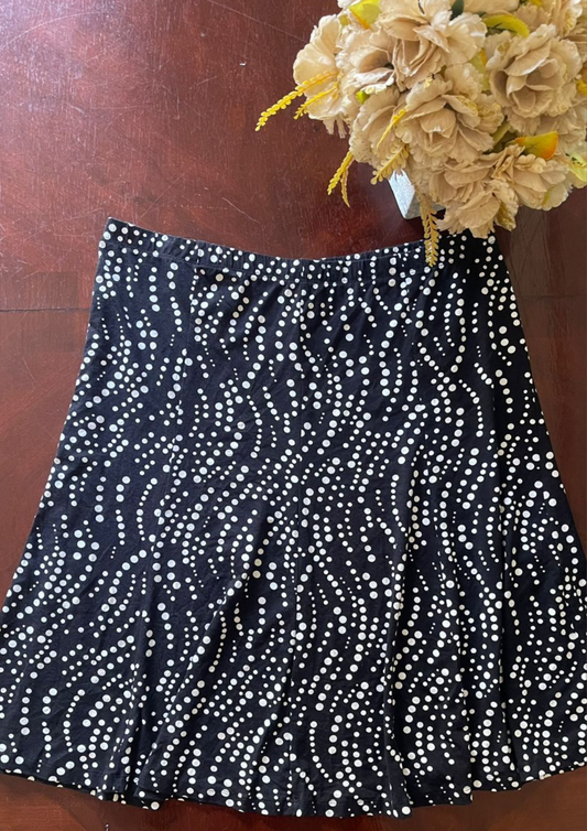 Jupe à pois évasée - Fair Lady - Taille XL/2XL (J119)