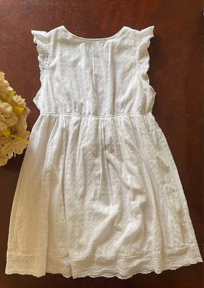 Robe brodée dos ouvert - Shein - Taille S/M (R154)