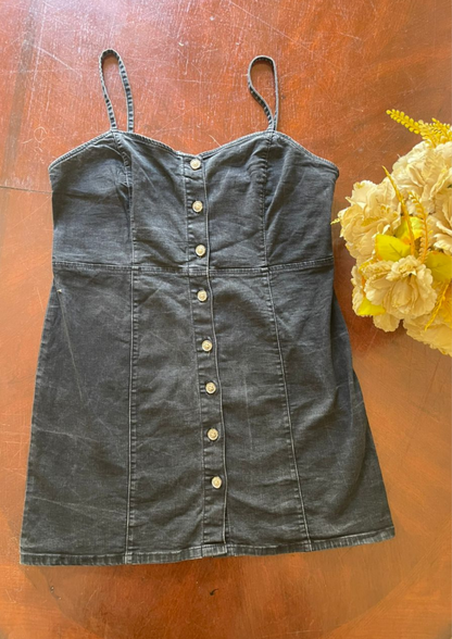 Robe jean - Denim - Taille L (R155)