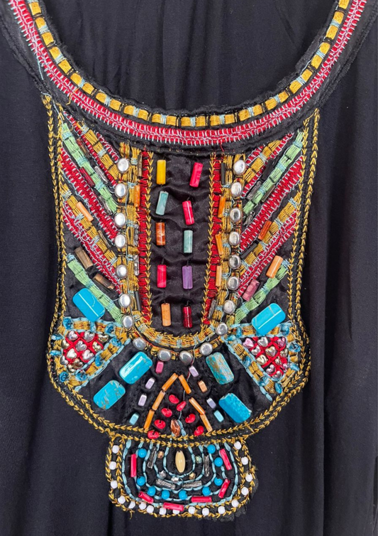 Robe longue à perles - Select - Taille S/M (R157)