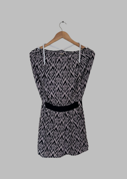 Robe à motifs - Le vertige - Taille S (R159)