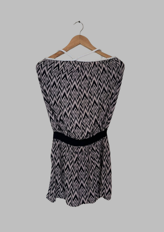 Robe à motifs - Le vertige - Taille S (R159)