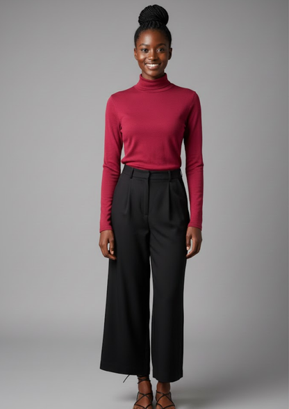 Pull col - Inextenso - Taille S (R18)