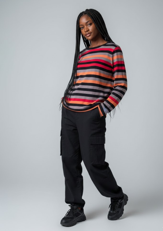 Pull bandes - Zamba - Taille S/M (R3)