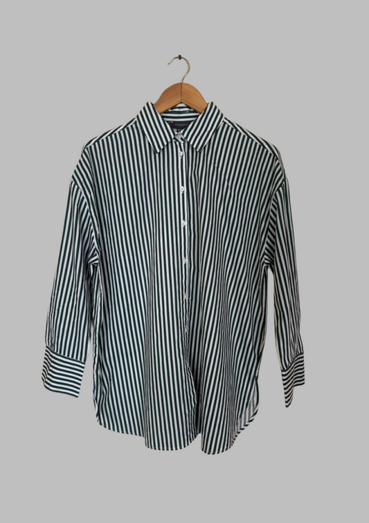 Chemise à bandes - Primark - Taille M/L (C42)