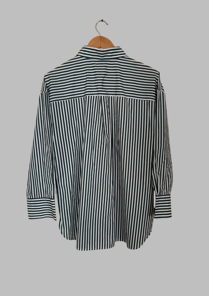 Chemise à bandes - Primark - Taille M/L (C42)